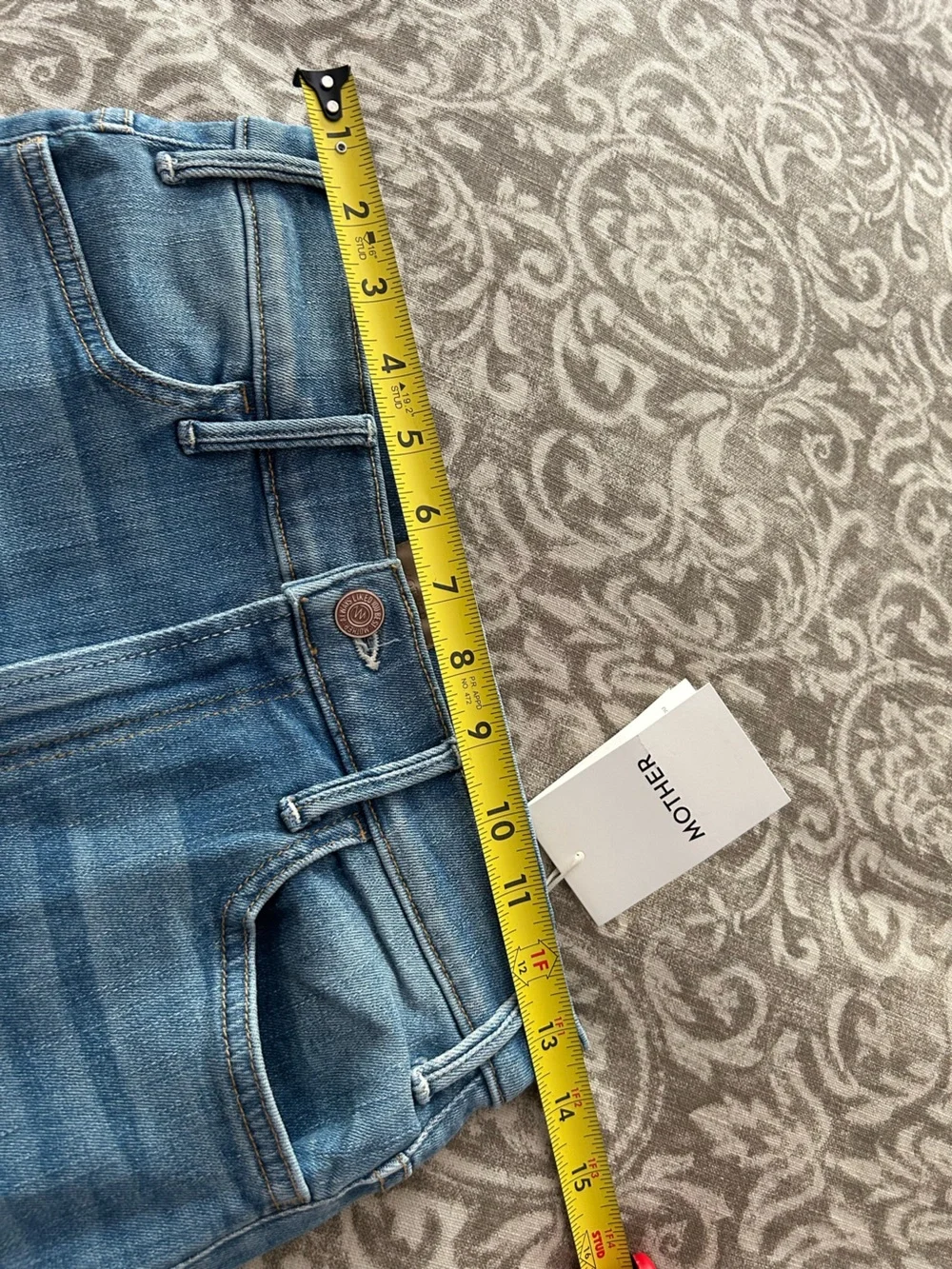 Mother The Hustler Ankle Straight Leg Jeans Size 29 - Picture 7 of 7